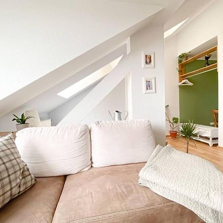 Schoene Ferienwohnung Mit Blick Ueber Stadtwald Leipzig Extérieur photo