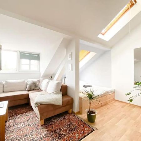 Schoene Ferienwohnung Mit Blick Ueber Stadtwald Leipzig Extérieur photo
