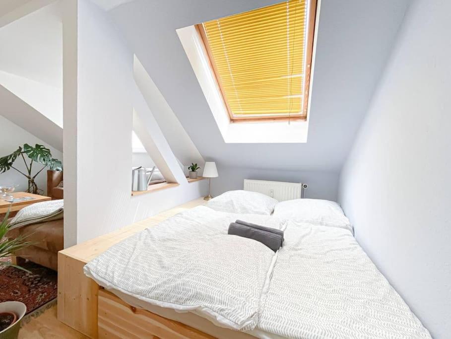 Schoene Ferienwohnung Mit Blick Ueber Stadtwald Leipzig Extérieur photo