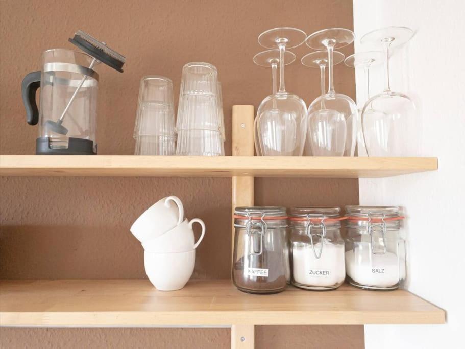 Schoene Ferienwohnung Mit Blick Ueber Stadtwald Leipzig Extérieur photo